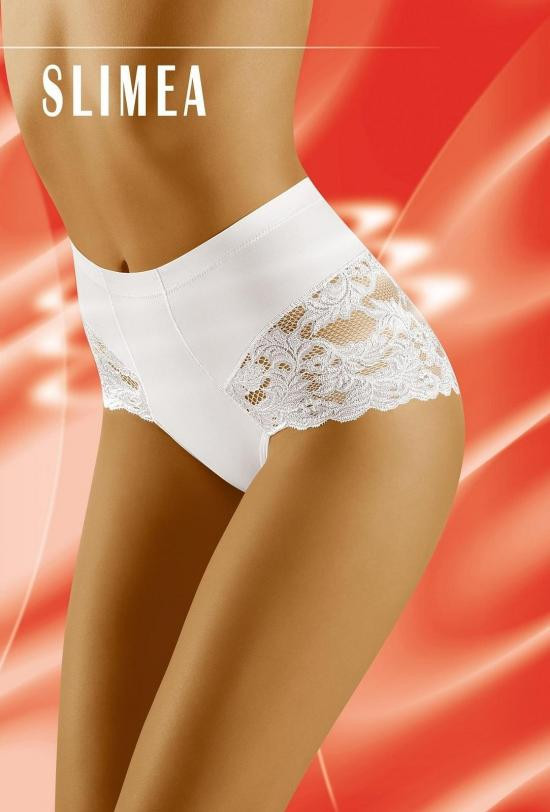 Dámské stahovací kalhotky Slimea Bílá - Wolbar bílá XL