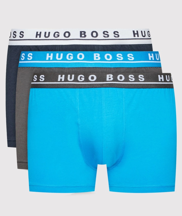 Pánské boxerky 3ks 50458488 977 mix barev Hugo Boss Mix barev L