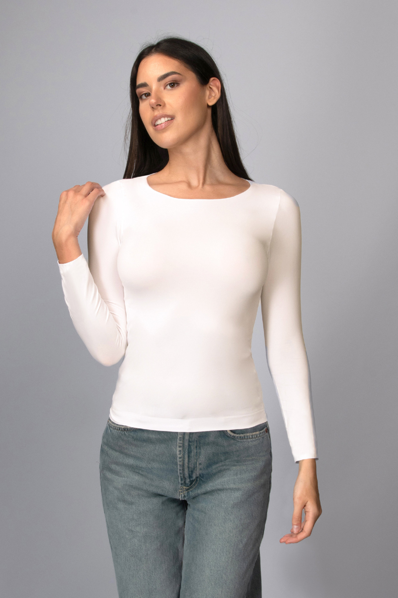 Dámská halenka Cashmere ultrasoft 212842 Ecru - Intimidea ecri(krémová) S/M