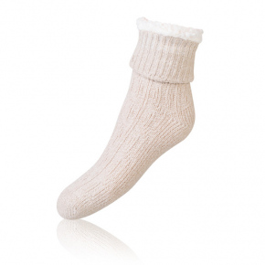 Extrémně teplé ponožky EXTRA WARM SOCKS Béžová - BELLINDA