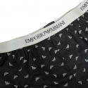 Pánské trenýrky 110991 4R576 35221 černé s potiskem - Emporio Armani