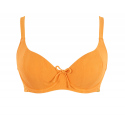 Dámský horní díl plavek Golden Hour Scoop Bikini SW1624 Oranžová - Panache