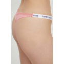 Dámská tanga HIGH LEG THONG UW0UW05160 TIC růžové - Tommy Hilfiger