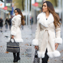 Zimní kabát z umělé kožešiny 6805 Musthave - InStylefashion