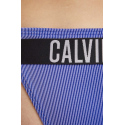 Dámské plavkové kalhotky KW0KW02612 C86 modré - Calvin Klein