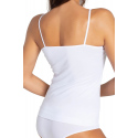 Dámská košilka Seamless cotton camisole 2405s Bílá - GATTA