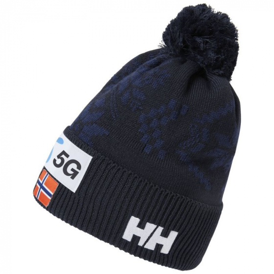 Čepice Team Pom Beanie 67506-598 tmavě modrá - Helly Hansen