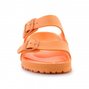 Dámské žabky Arizona Eva M 1025188 Oranžová - Birkenstock