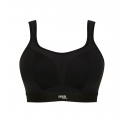 Dámská sportovní podprsenka Non Wired Sports Bra 7341B Černá - Panache