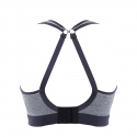 Sportovní podprsenka 7341B  Non Wired Bra charcoal marl šedá - Panache