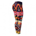 Dámské fitness legíny Six Deuce Aztec - multicolor - Litex