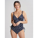 Vrchní díl plavek SW1451 Tankini modro-bílý - Panache