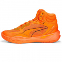 Pánské sportovní boty Playmaker Pro Mid Laser M 378327 01 Neon oranžová - Puma