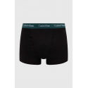 Pánské boxerky 3Pack 000NB2615A NLS černé - Calvin Klein