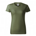 Dámské tričko Basic W MLI-13409 Khaki zelená - Malfini