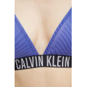 Dámská plavková podprsenka KW0KW02610 C86 modrá - Calvin Klein