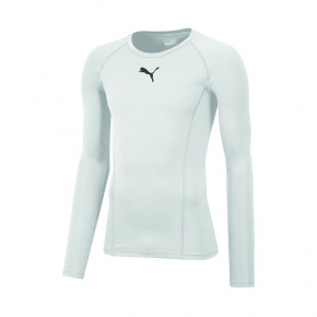 Pánské termo tričko LIGA Baselayer LS 655920-04 Bílá - Puma