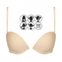 Dámská podprsenka s mnoha možnostmi řešení ramínek MULTIWAY BRA W9243 - WONDERBRA