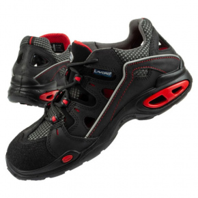Dámské sportovní sandály MIAMI 1476.30 Černá s červenou - Lavoro