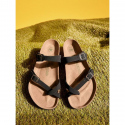 Dámské žabky Mayari 1021231 Černá s hnědou - Birkenstock