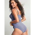 Vrchní díl plavek Tankini navy gingham SW1741 - Panache