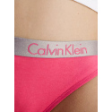 Dámské kalhotky BIKINI 000QD3540E XAV malinové - Calvin Klein