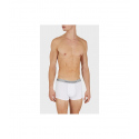 Pánské boxerky 111625 4R722 18111 šedé/bíle/potisk - Emporio Armani