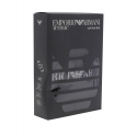 Pánské slipy 2Pack 112079 4R502 07320 černé - Emporio Armani