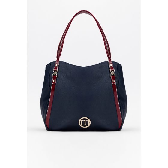 Dámská pytlová taška Multi Navy Blue - Monnari