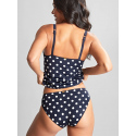 Vrchní díl plavek SW1451 Tankini modro-bílý - Panache