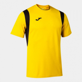 Unisex funkční sport tričko Dinamo 100446.900 Žlutá s černou - Joma