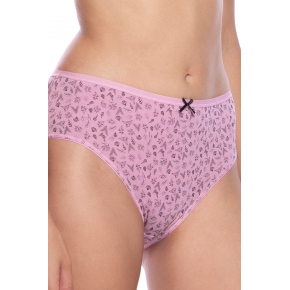 Dámské kalhotky BIKINI L-127BI-25 3-pack černo-růžové - Lama