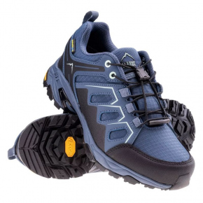 Unisex trekové boty Euren Low Wp WOS 92800490700 Tmavě modrá s tyrkys - Elbrus