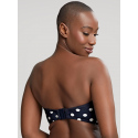 Dámský vrchní díl plavek Anya Riva Spot Bandeau navy/vanilla SW1453 - Panache