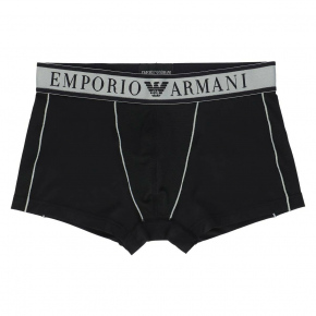 Pánské boxerky 112043 4R532 00020 černé - Emporio Armani