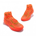 Pánské sportovní boty Playmaker Pro Mid Laser M 378327 01 Neon oranžová - Puma