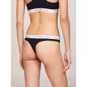 Dámská tanga THONG UW0UW03835 DW5 tm. modré - Tommy Hilfiger