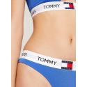 Dámské tanga EXT SIZES UW0UW04956 C6H  modré - Tommy Hilfiger