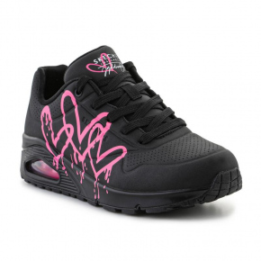 Dámské sportovní boty Dripping In Love W 177980-BKPK Černá s růžovou - Skechers