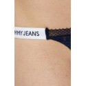 Dámská tanga HIGH LEG THONG UW0UW05160 C1G tm. modré - Tommy Hilfiger