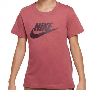 Dívčí tričko Jr AR5088 691 Terakota - Nike