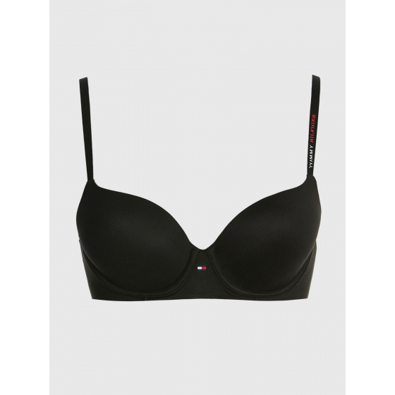 Dámská podprsenka ULTRA SOFT DEMI-CUP BRA UW0UW03159BDS černá - Tommy Hilfiger