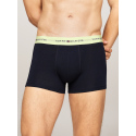 Pánské boxerky 3Pack UM0UM02763 0T9 tm. modré - Tommy Hilfiger