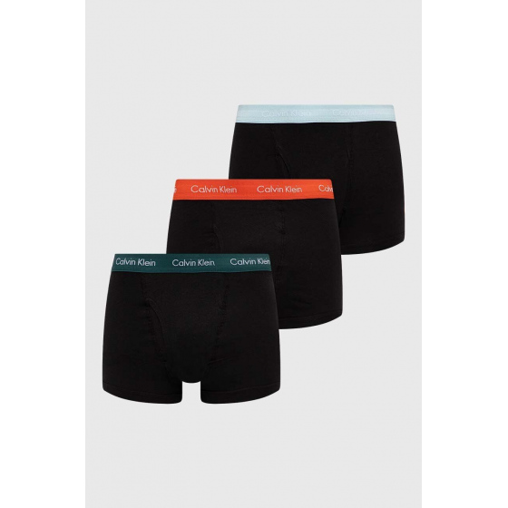 Pánské boxerky 3Pack 000NB2615A NLS černé - Calvin Klein